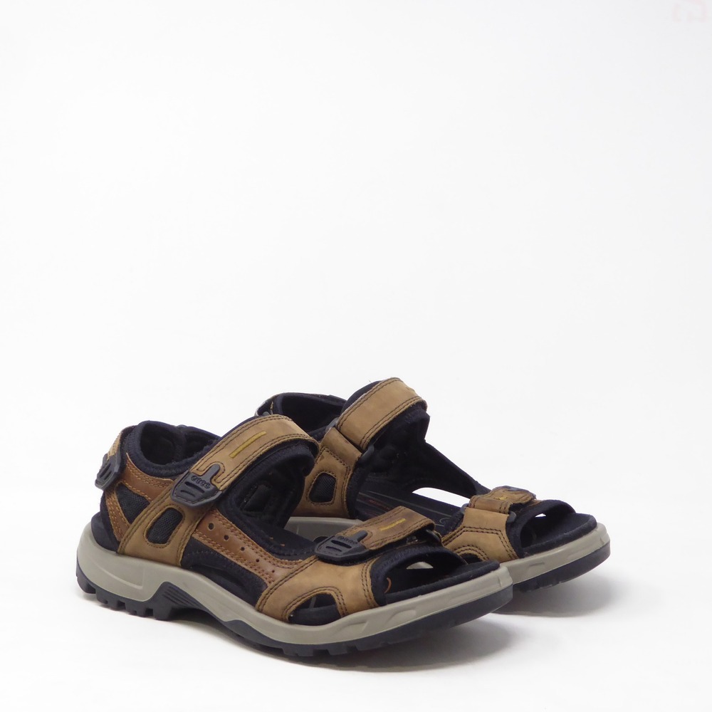 ECCO Mens Sandals Brown Yucatan Receptor Technology 40 / 6-6.5